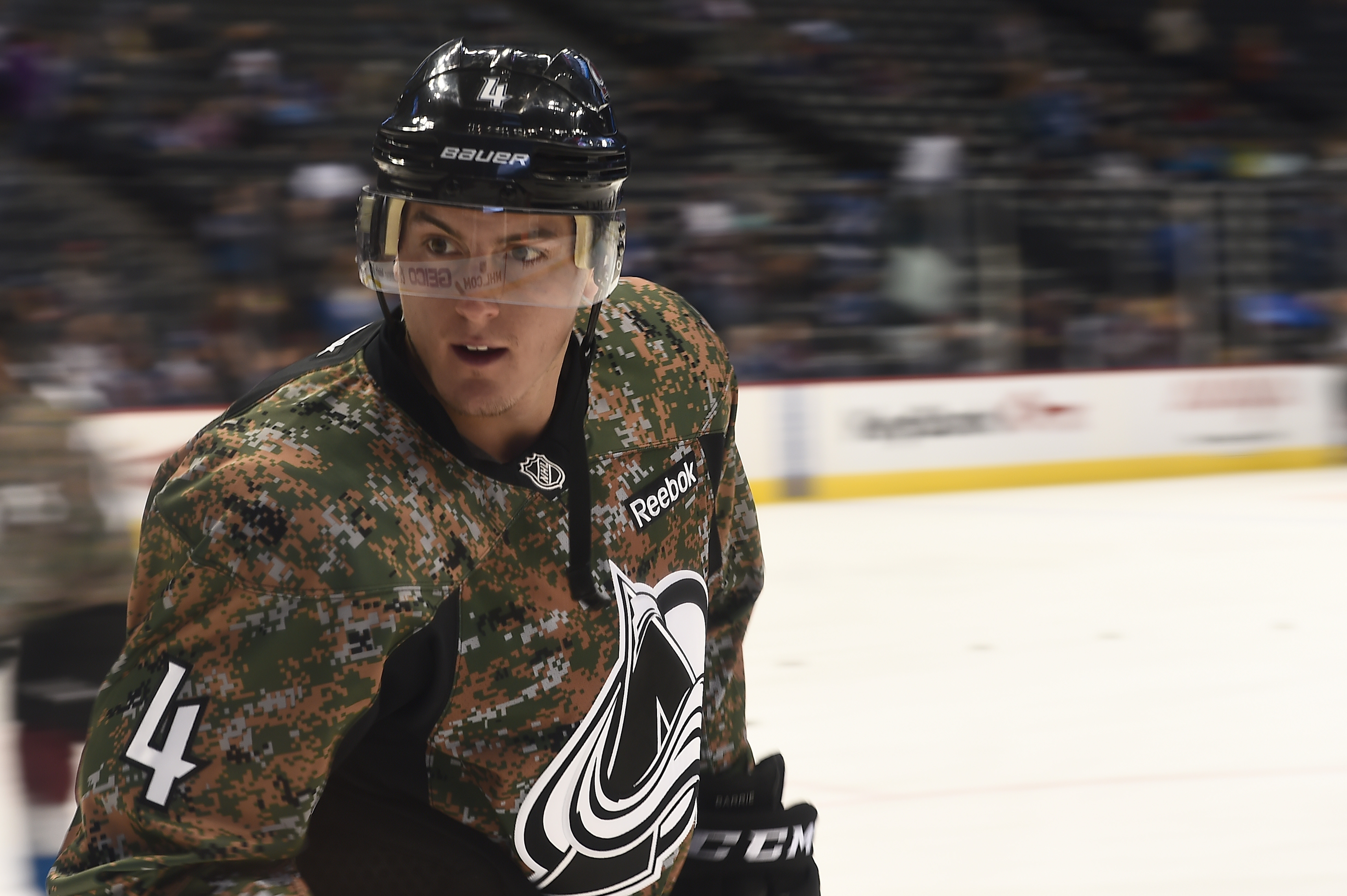 Colorado Avalanche - AVS MILITARY AUCTION: On 4/21, the Avs hosted Military  Appreciation Night to honor our service men and women. You have the  opportunity to own one of the one-of-a-kind camouflage