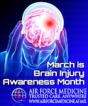 Brain Injury Awareness timeline Mar 2015 (US Air Force Graphic / Steve Thompson)