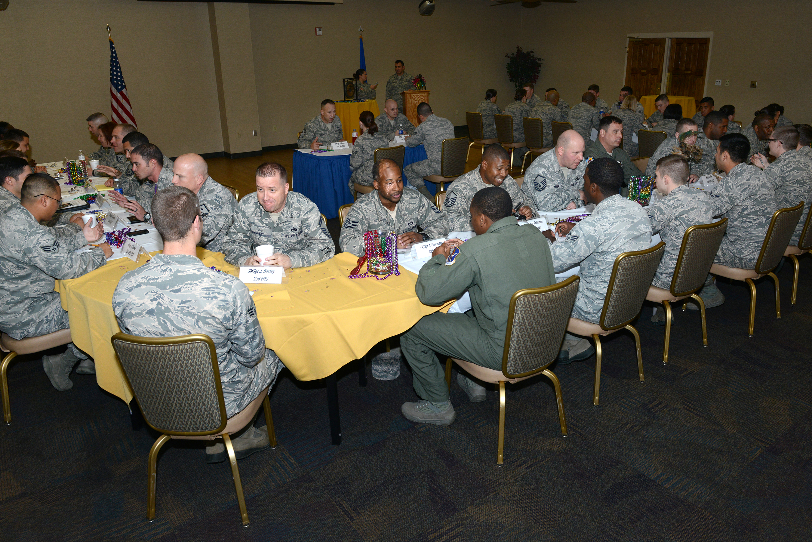 Team Moody participates in speed mentoring event > Moody Air Force Base > Article Display