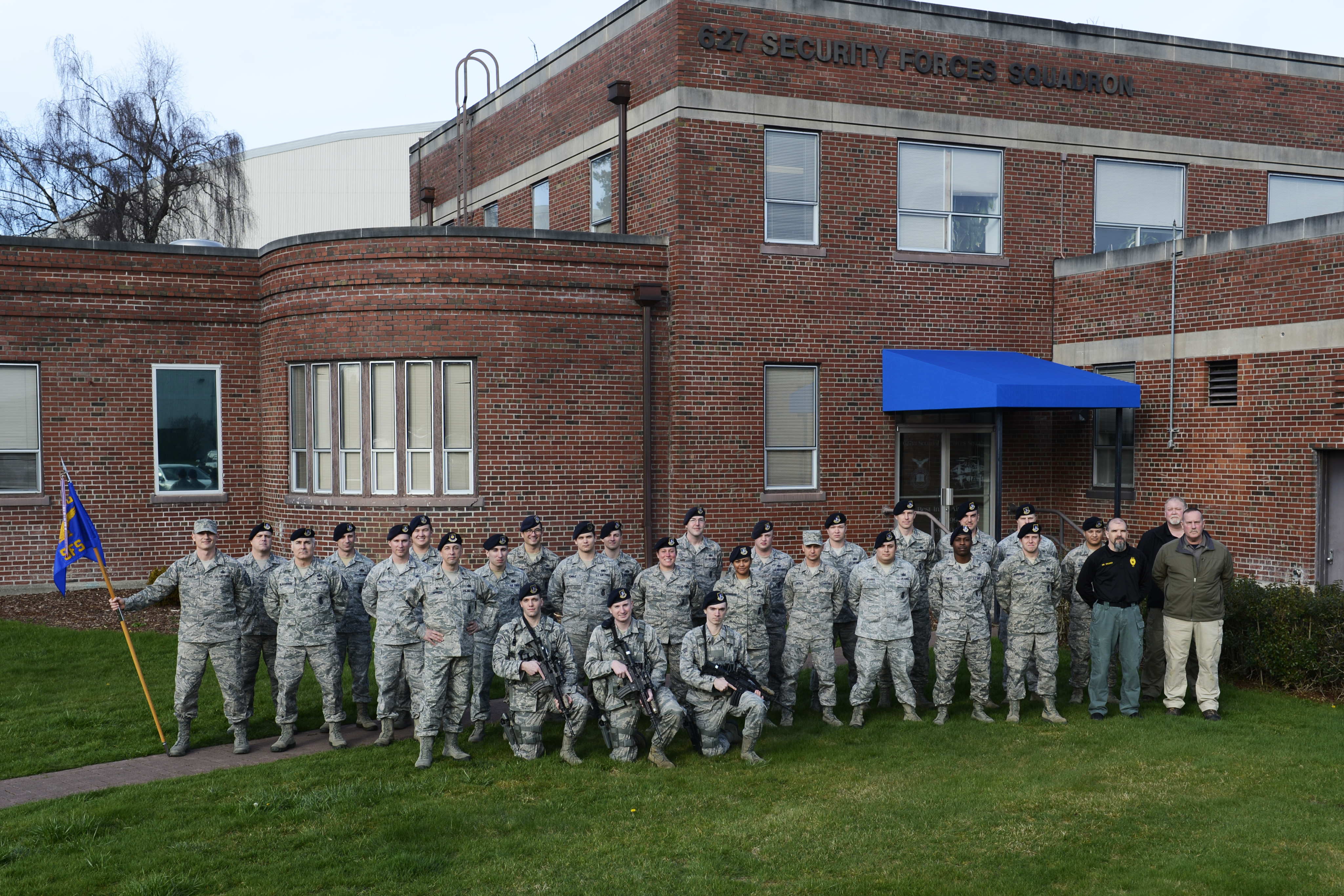 627th SFS wins AMC 2014 Outstanding Security Forces Small Unit of the