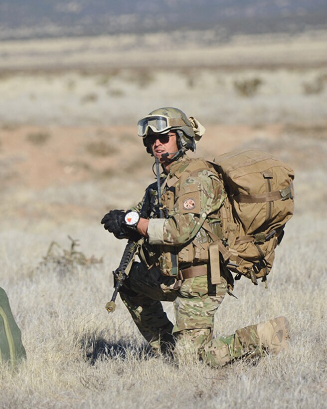 Pararescue training exercise