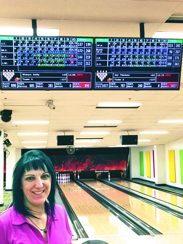 Female bowler makes history at the Quantico Bowling Center > Marine