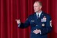 Chief Master Sgt. of the Air Force James A. Cody speaks to Airmen and cadets Feb. 26, 2015, during the beginning of the 2015 National Character and Leadership Symposium at the U.S. Air Force Academy, Colo. NCLS is an annual event organized by the Academy. (U.S. Air Force photo/Jason Gutierrez)