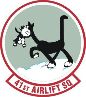 Happy birthday to the 41st Airlift Squadron! Two months after the attack on Pearl Harbor, the 41st Transport Squadron activated at Duncan Field, Texas, Feb. 18, 1942. The unit redesignated later in the year as the 41st Troop Carrier Squadron. During World War II, the 41st TCS participated in Gen. Douglas MacArthur’s island hopping force in the Pacific Theater of Operations. Crews ferried supplies and personnel from Australia to New Guinea, the Philippines, and Okinawa. Since WWII, crews from the 41st Airlift Squadron have participated in the Berlin Airlift, the Vietnam War, and the Pueblo Crisis in Korea, as well as many other incidents including the Global War on Terror. Since 1942, the 41st AS has only had three years of inactivity.