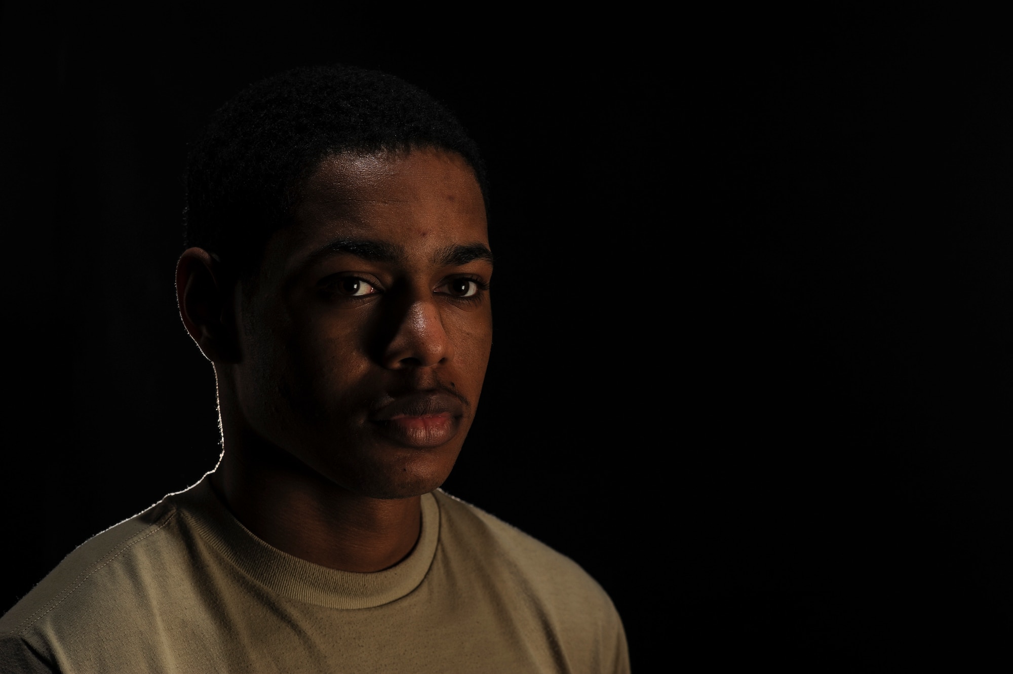 Airman 1st Class Jalen Ellingberg, a 19th Comptroller Squadron financial management specialist, from Little Rock Air Force Base, Ark. Ellingberg, grew up in a small, rural town in Northwest Arkansas. Ellingberg discusses some of his experiences he lived through and how the Air Force has given him a community he is happy to call home. (U.S. Air Force photo/ Senior Airman Cliffton Dolezal)