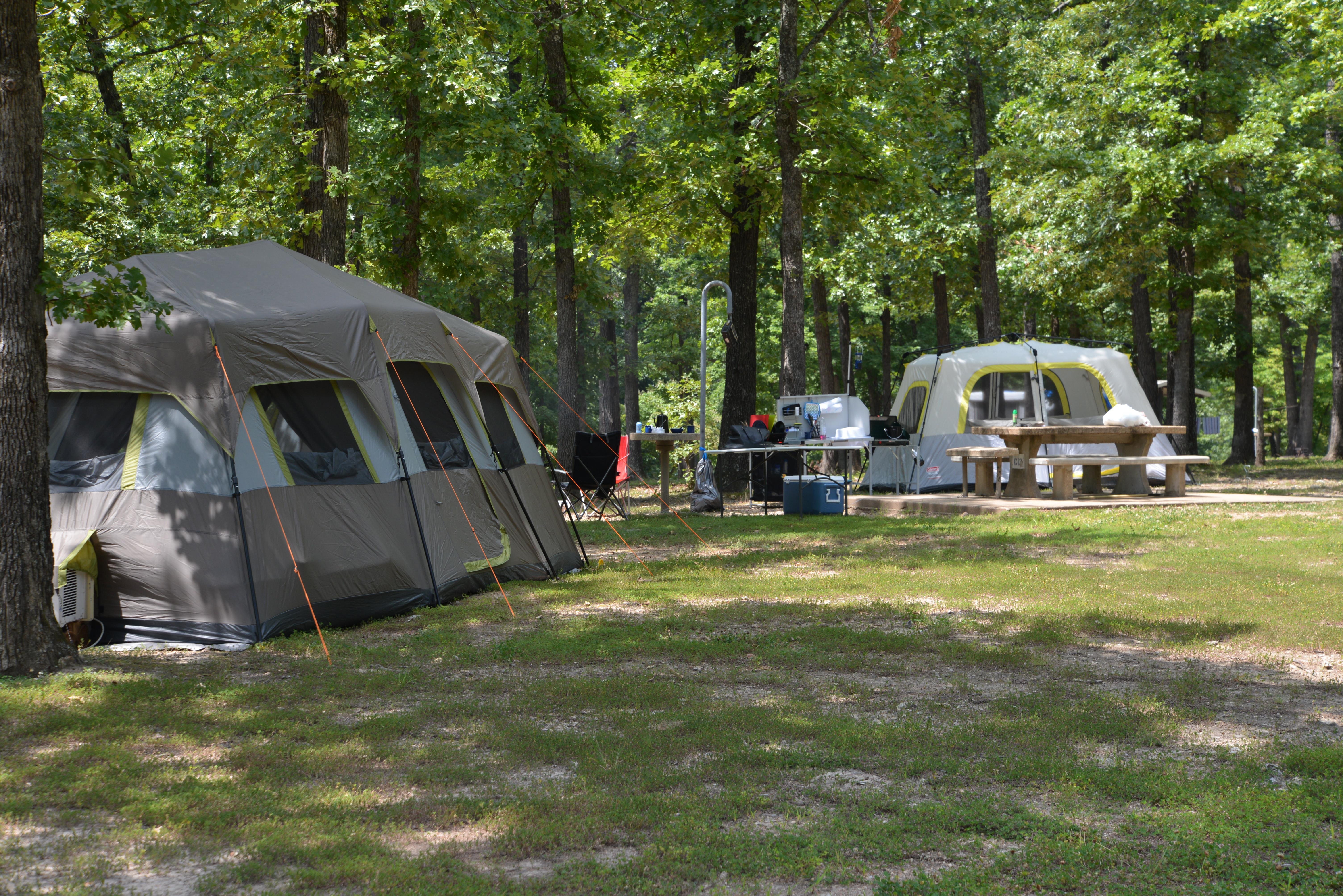 Go Camping at Bull Shoals Lake!