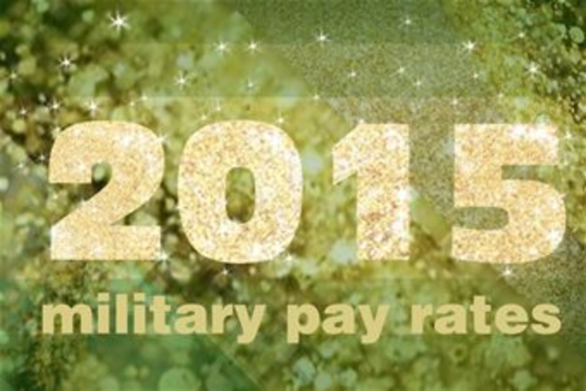 2015 pay graphic (by Tech. Sgt. Emily F. Alley)