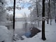 Picture taken several years back of 6" snow at Tompkins Bend, Lake Ouachita