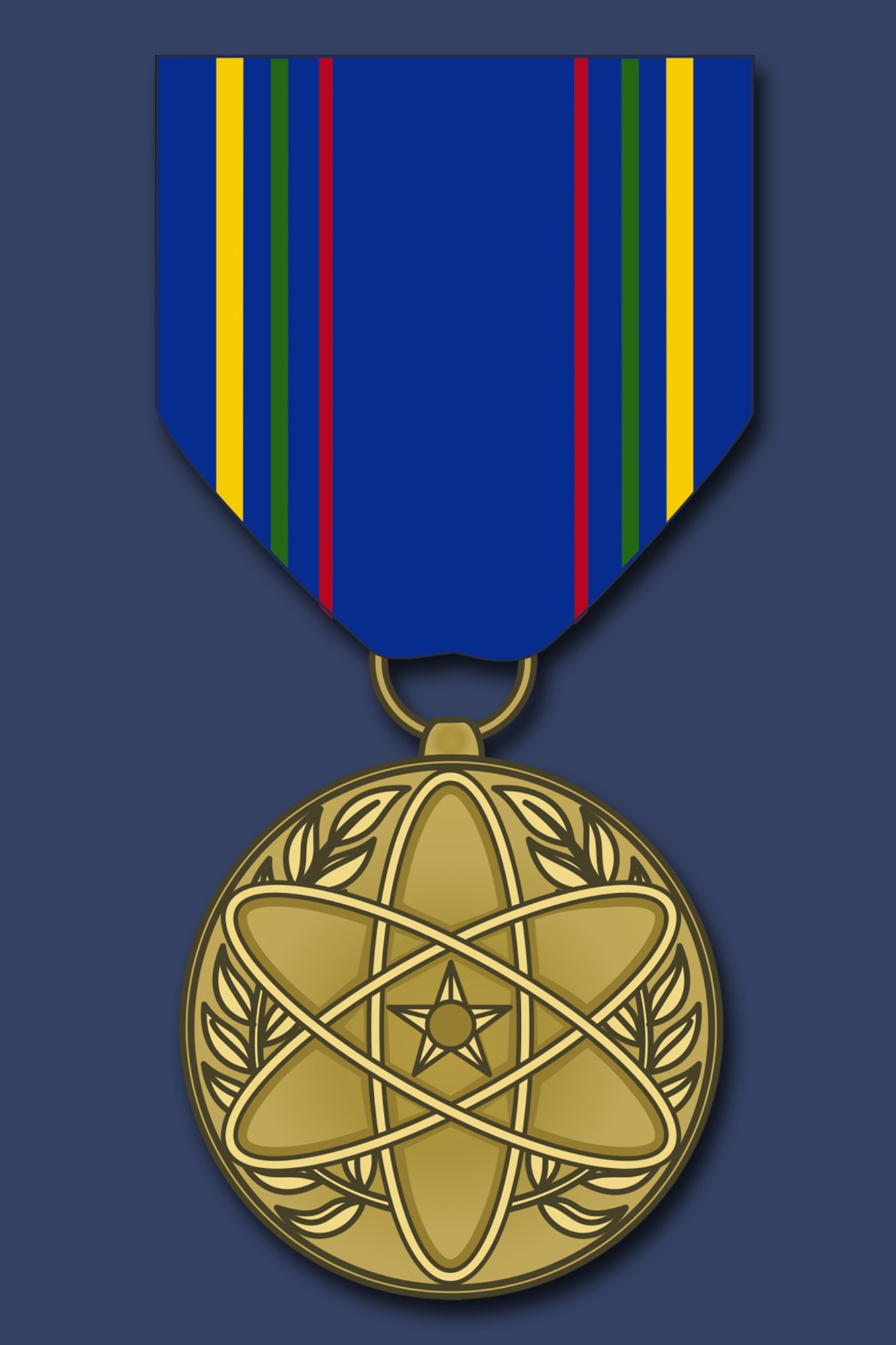 The Nuclear Deterrence Operations Service Medal was approved by Secretary of the Air Force Deborah Lee James last year to recognize individuals who directly impacted the nuclear enterprise. (U.S. Air Force graphic)
