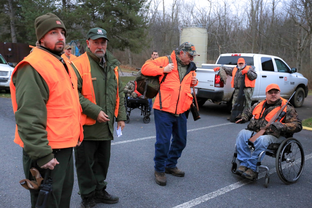 The U.S. Army Corps of Engineers hosted the 9th annual Bill Nesbit Memorial Hunt Dec. 19 in Elk Garden, West Va. The annual hunt gave eight handicapped hunters and disabled veterans the opportunity to harvest a deer with the help of safety instructors.