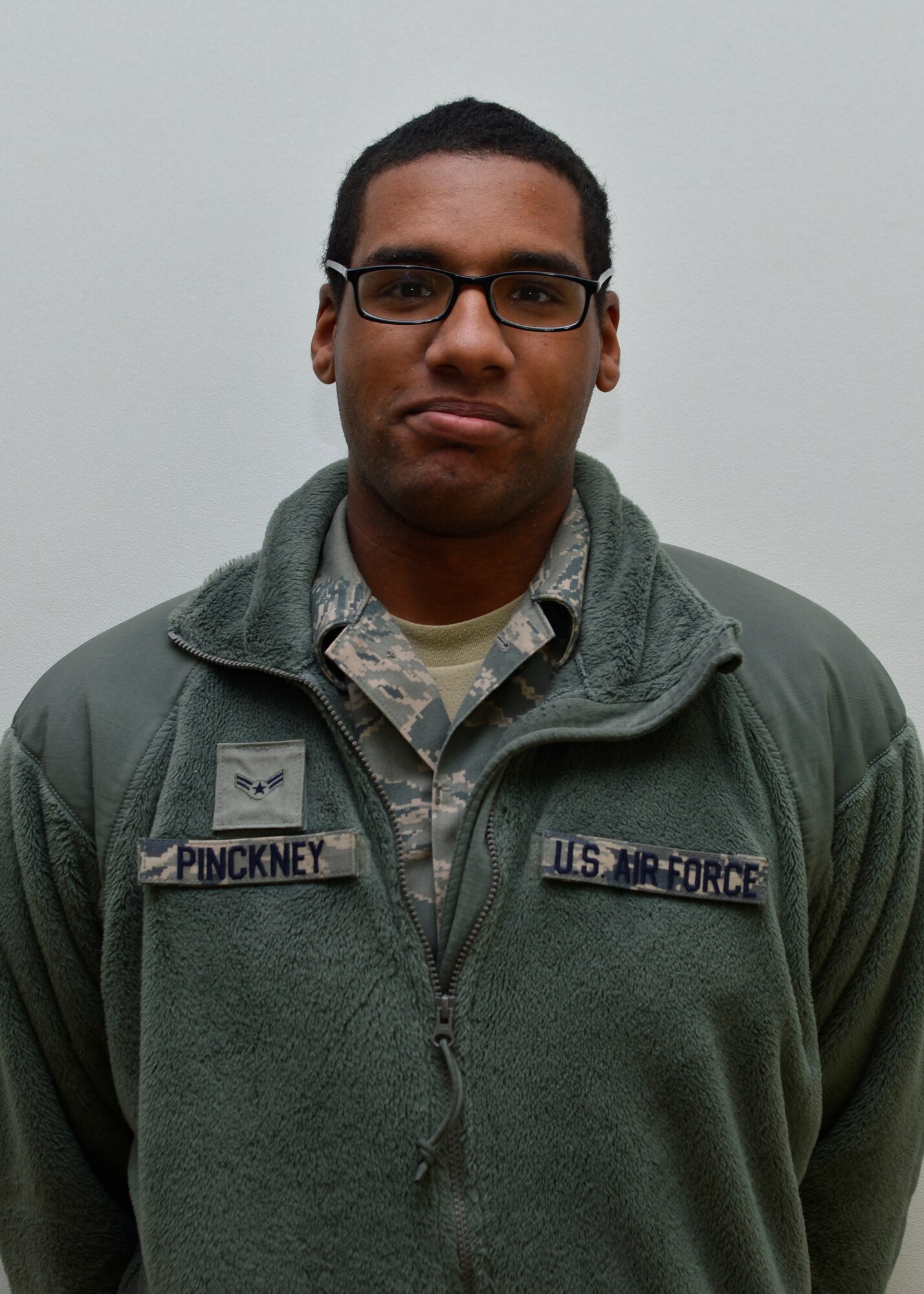“My New Year’s resolution is to get a better PT score.” -Airman 1st Class Gerard Pinckney