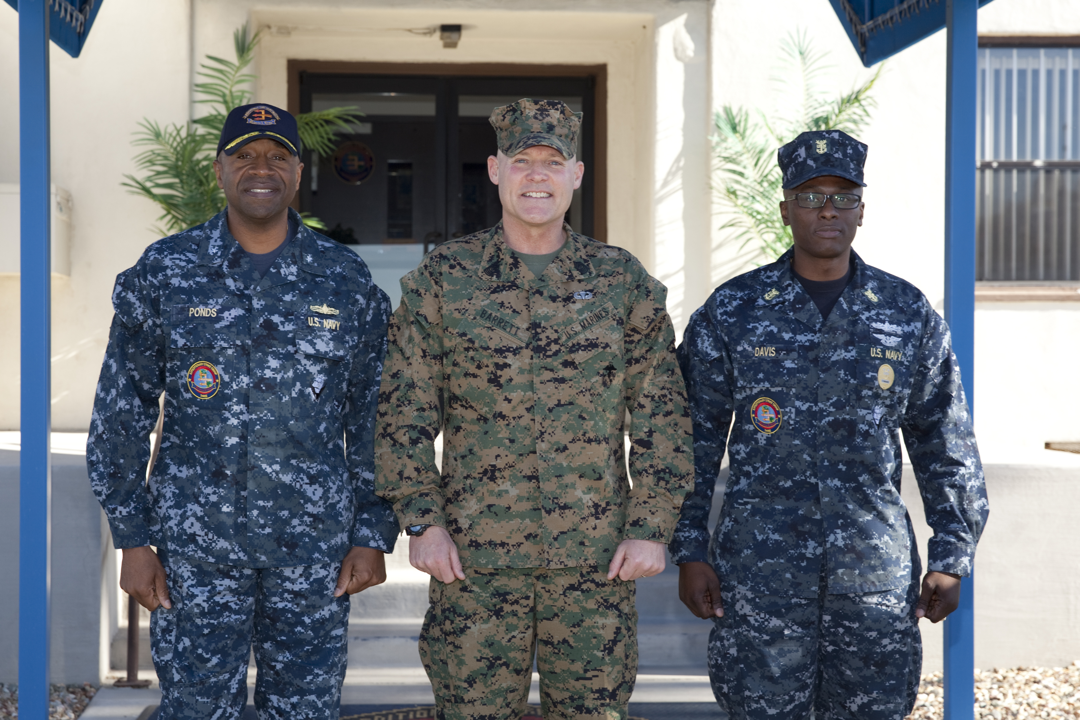Sgt. Maj. Micheal P. Barrett, the 17th Sergeant Major of the Marine