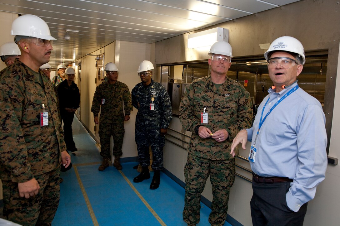 Sgt. Maj. Micheal P. Barrett, the 17th Sergeant Major of the Marine ...