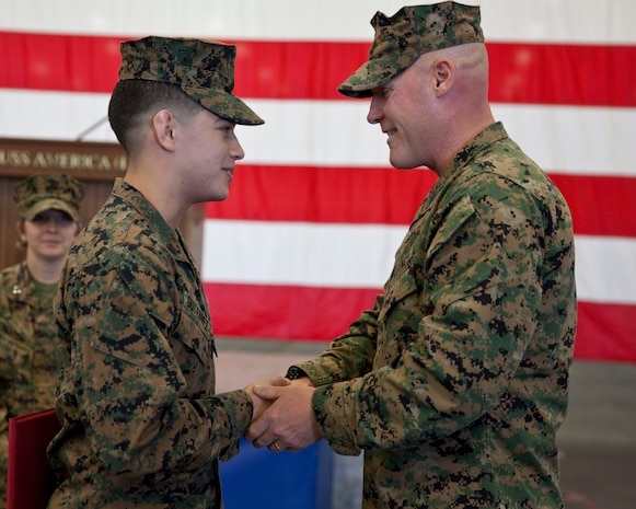 Sgt. Maj. Micheal P. Barrett, the 17th Sergeant Major of the Marine ...