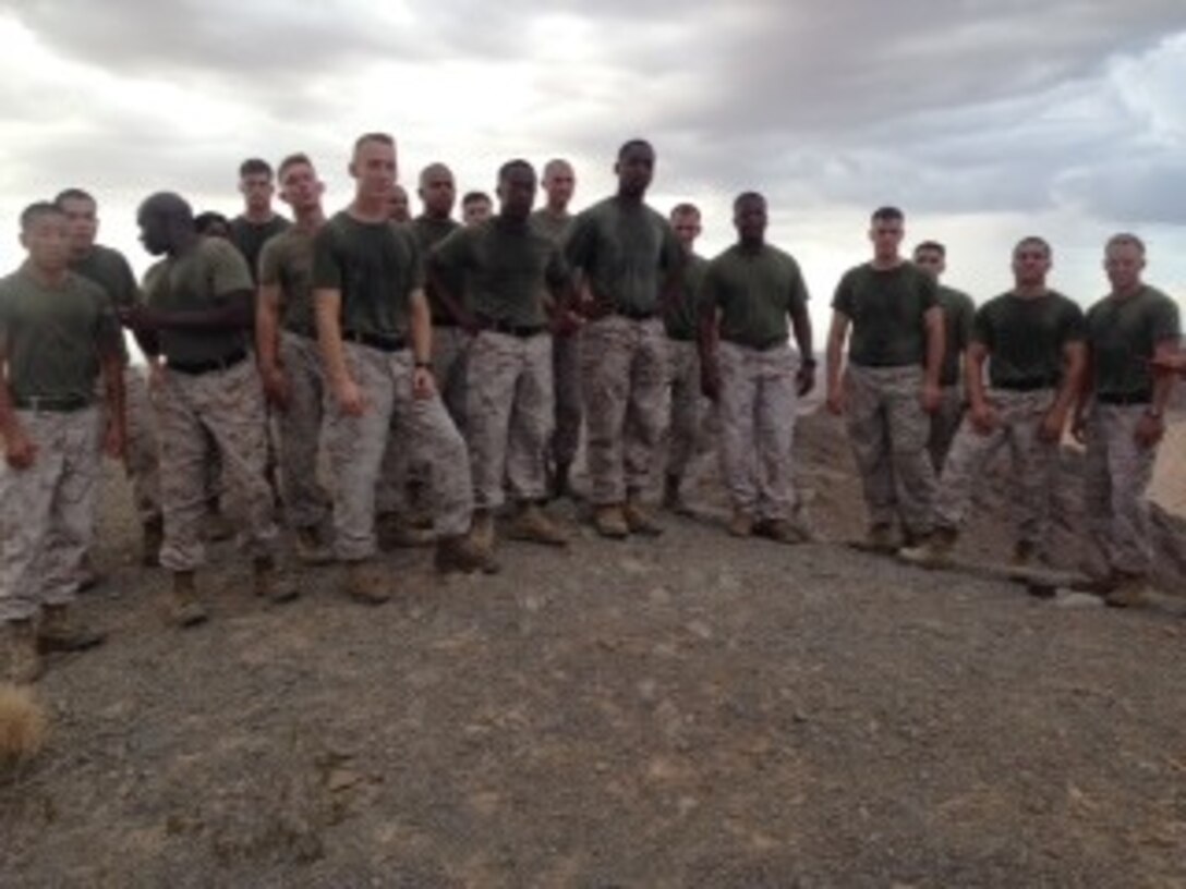 With the primary mission of training future 0621, 0622, and 0623 communicators a continuous work in progress, the Transmission Training Section (pictured above) takes time to conduct physical training.  This training session enhanced team work and camaraderie amongst the instructor staff.  In addition, the opportunity was taken to reenlist a member of the platoon. 