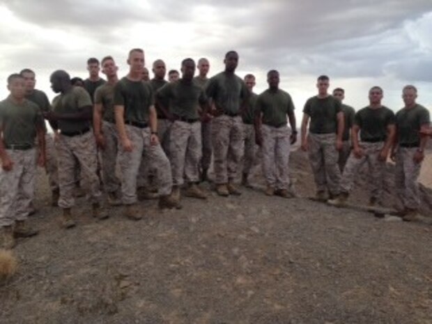 With the primary mission of training future 0621, 0622, and 0623 communicators a continuous work in progress, the Transmission Training Section (pictured above) takes time to conduct physical training.  This training session enhanced team work and camaraderie amongst the instructor staff.  In addition, the opportunity was taken to reenlist a member of the platoon. 