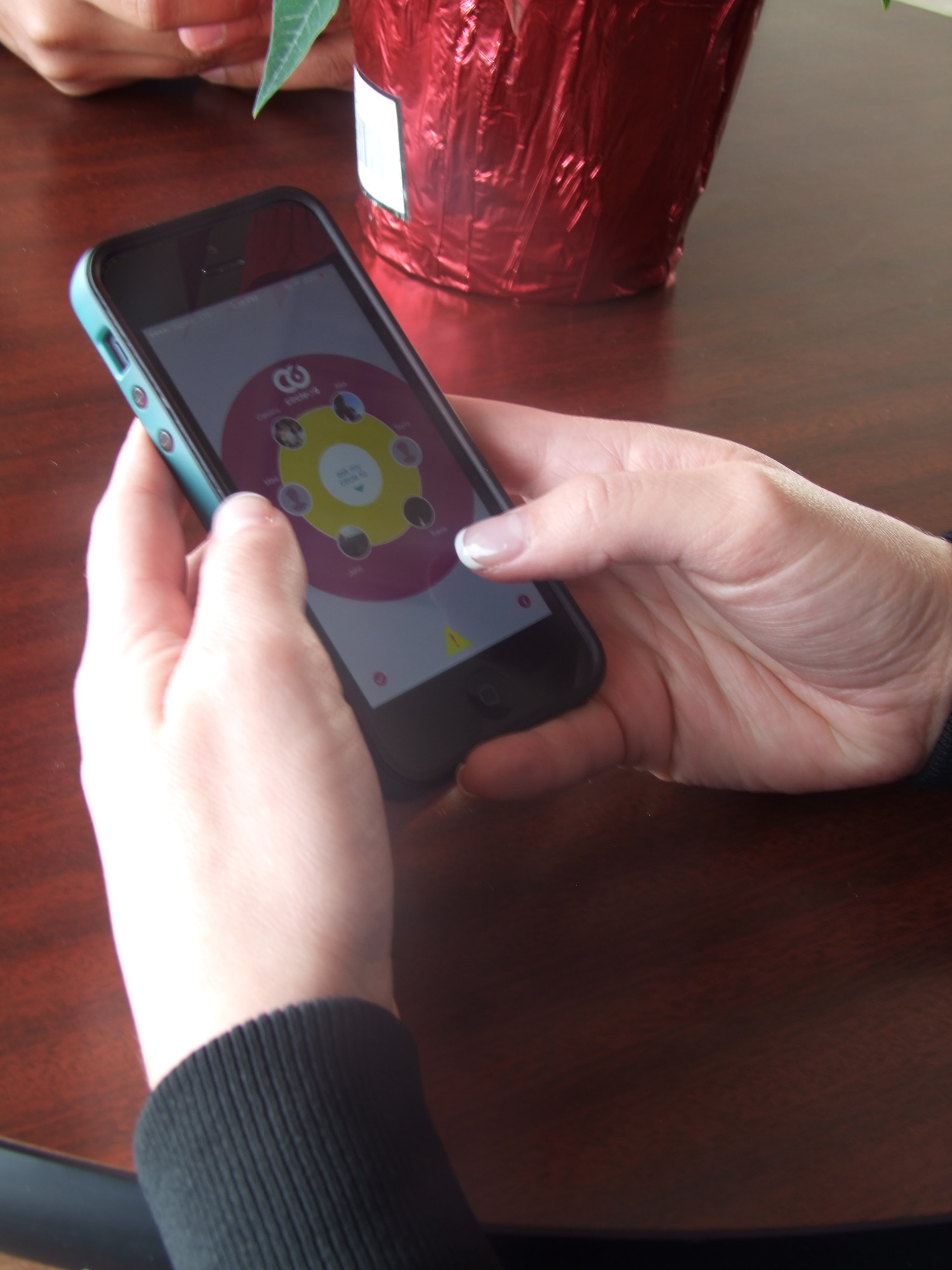 Circle of 6 is a free app that can be downloaded on Apple and Android
technology and allows Airmen to discretely notify their friends when in
trouble.
