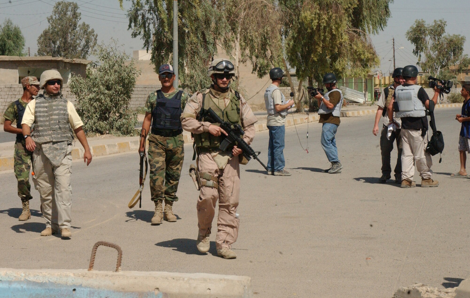 Master Sgt. Aaron Downing was deployed to Iraq in 2007 to train the Iraqi police force. During his deployment, Downing was wounded when his convoy was attacked by an improvised explosive device. (Courtesy photo)