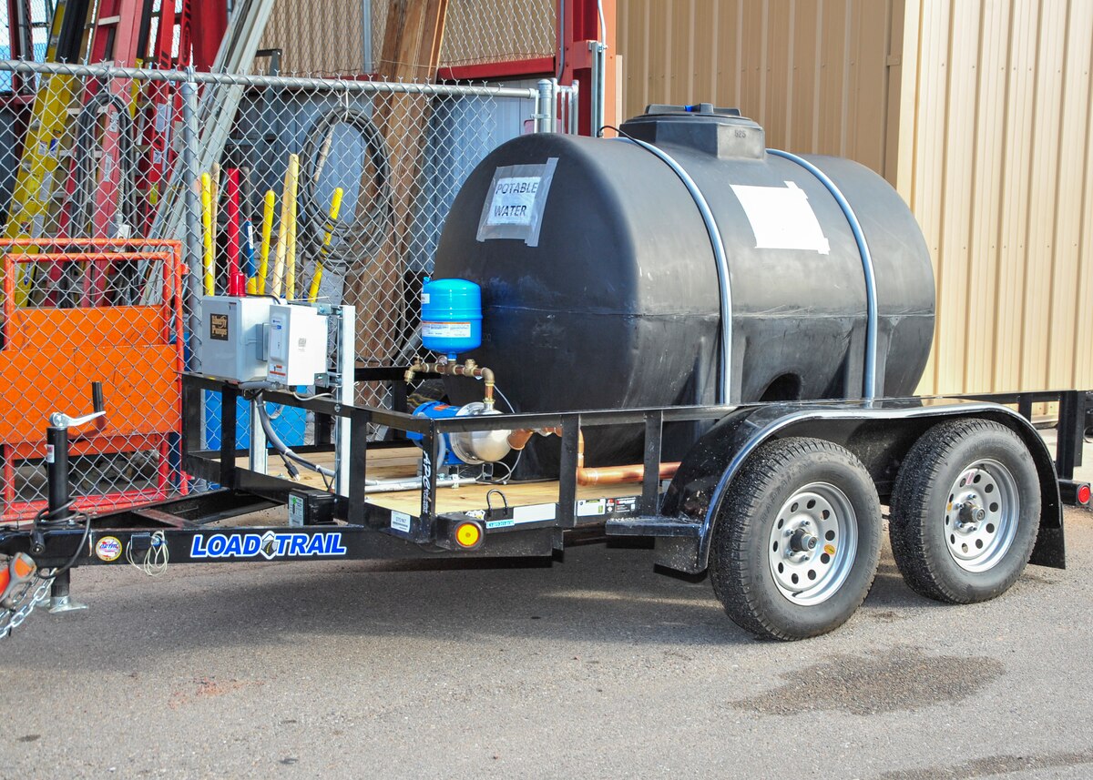 355th CES creates portable water system > Air Combat Command > Article