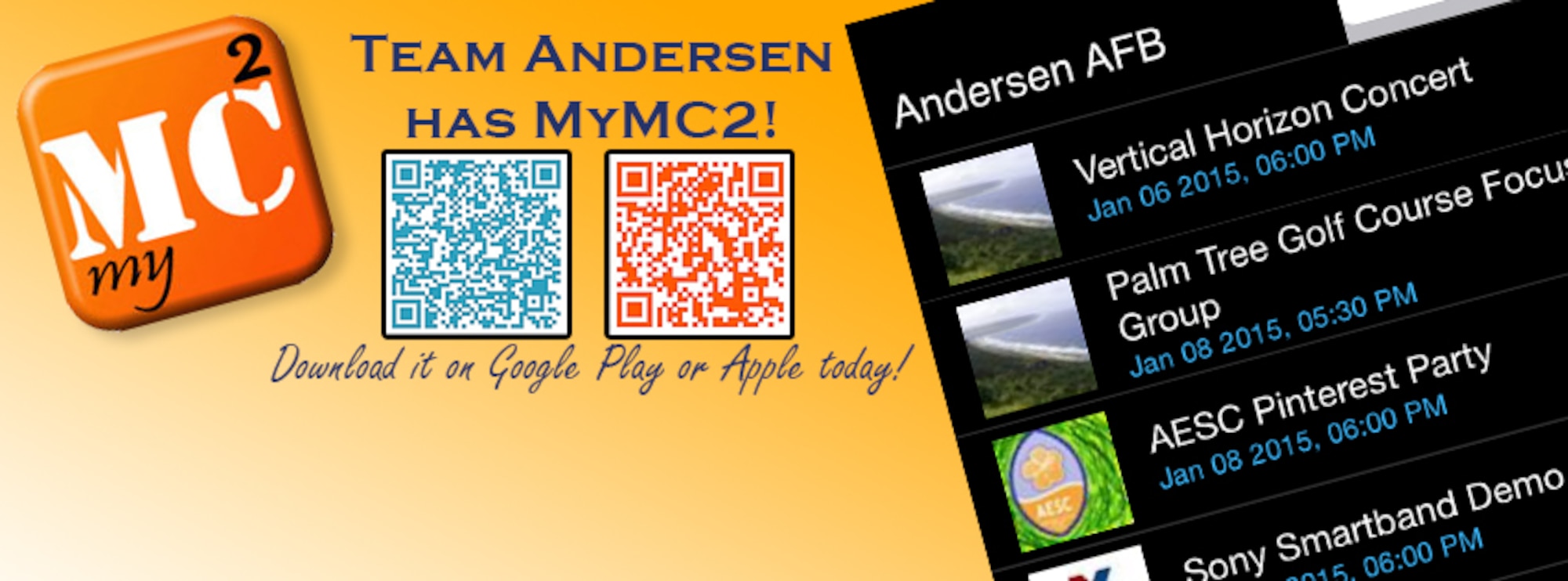 MyMC2, or My Military Communities, is now available for download at Andersen AFB, Guam.