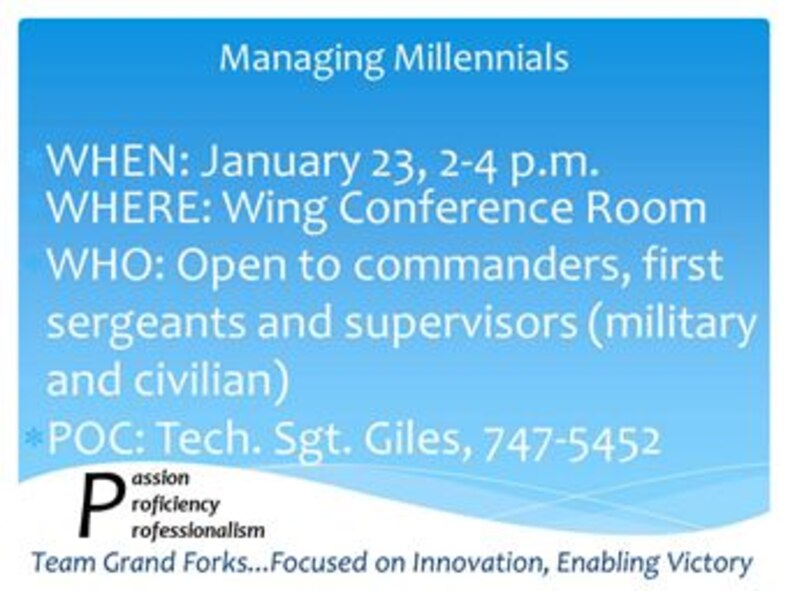 WaterCooler Managing Millenials slide
