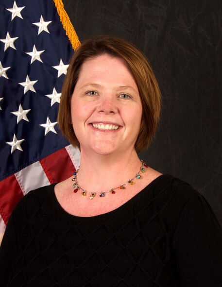 Mary Arnold, 482nd Fighter Wing director of psycological health, poses for an official photo. Arnold has been a social worker for 16 years and a licensed clinical social worker for nine and now works for at Homestead AIr Reserve Base, Fla. (U.S. Air Force photo by Senior Airman Jaimi L. Upthegrove)
