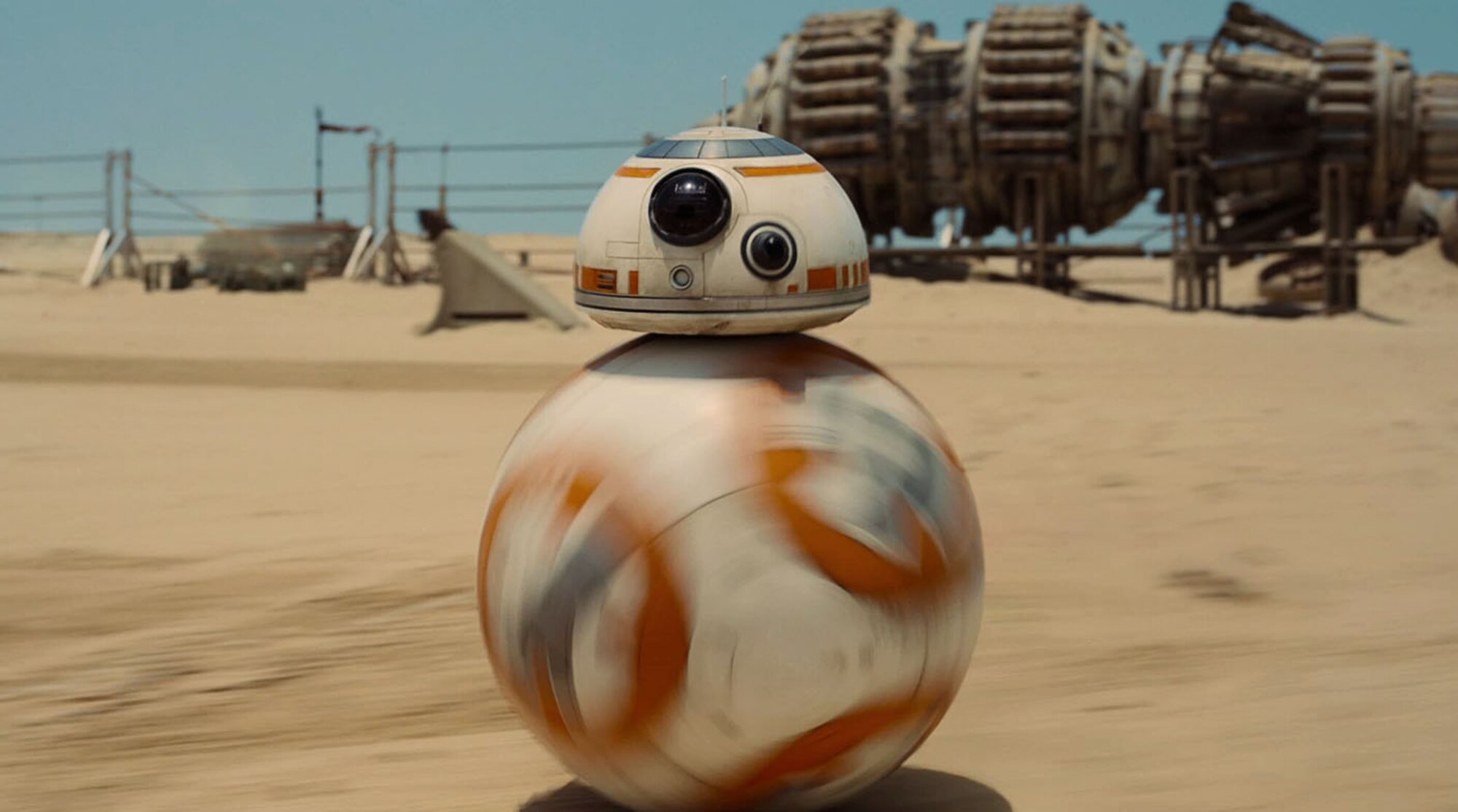BB-8 is a new droid that will be introduced in the upcoming movie "Star Wars: The Force Awakens." A working model of BB-8 will be at Family Day on Jan. 17, 2015, at the National Museum of the U.S. Air Force. (Courtesy photo)