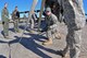 U.S. Soldiers from Company A, 1-111th Aviation Battalion, South Carolina Army National Guard, load a UH-60 Black Hawk onto a C-17 Globemaster III with loadmasters from the 701st Airlift Squadron, 315th Airlift Wing, Joint Base Charleston, during drill weekend at McEntire Joint National Guard Base, Eastover, South Carolina, January 10, 2015. The joint training exercise allows both units to gain knowledge, practice, and experience loading a UH-60 Black Hawk, and provides an opportunity for the South Carolina Army National Guard to meet the Army’s Future Force projection of a knowledge-based component of a joint, interagency, intergovernmental, multi national (JIIM) force. (US Army National Guard Photo by Staff Sgt. Di Giovine)