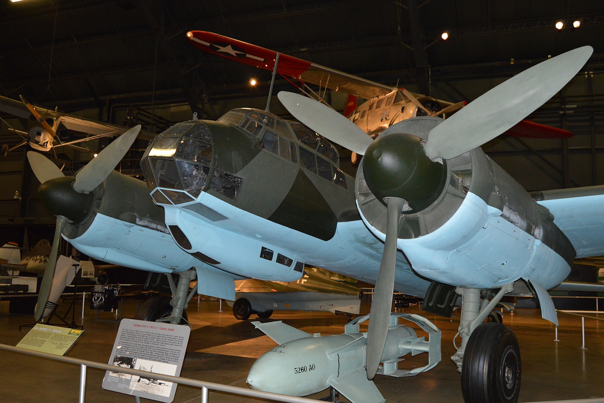 DAYTON, Ohio -- Junkers Ju 88D in the World War II Gallery at the National Museum of the United States Air Force. (U.S. Air Force photo)
