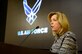 Secretary of the Air Force Deborah Lee James provides opening comments at the Air Force Sexual Assault Prevention summit Jan. 12, 2015, at Joint Base Andrews, Maryland. This is the first summit consisting of a diverse cross-section of the Total Force, since the stand-up of the SAPR program in 2005. Sexual assault prevention remains one of James' top focus areas of taking care of Airmen. (U.S. Air Force photo/Scott M. Ash)   