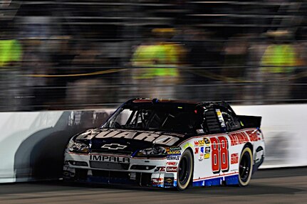 Dale Earnhardt Jr. races the No. 88 National Guard-sponsored NASCAR racecar May 1 at Richmond International Raceway, Va.