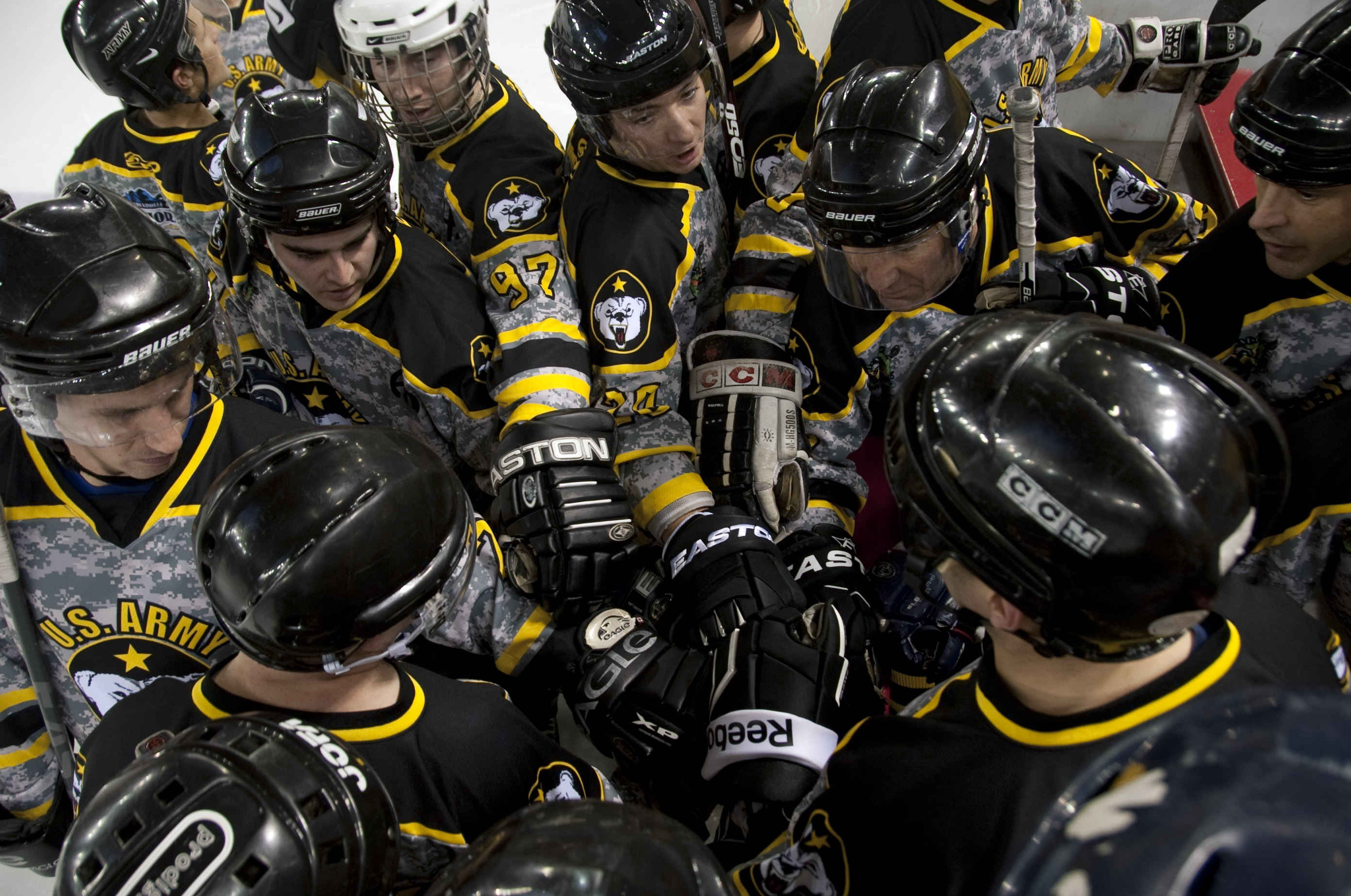 Air Force beats Army 75 in community hockey game