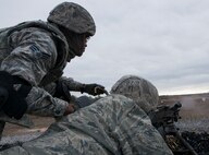 Airmen assigned to the 919th Special Operations Security Forces Squadron complete heavy weapons qualification firing Jan 10, 2015 at Duke Field, Fla.  (U.S. Air Force photo/ Tech. Sgt. Jasmin Taylor)