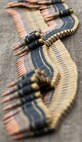 The bullets of a M240-B are laid out for the 919th Special Operations Security Forces Squadron heavy weapons qualification firing Jan 10, at Duke Field, Fla.  (U.S. Air Force photo/ Tech. Sgt. Jasmin Taylor)