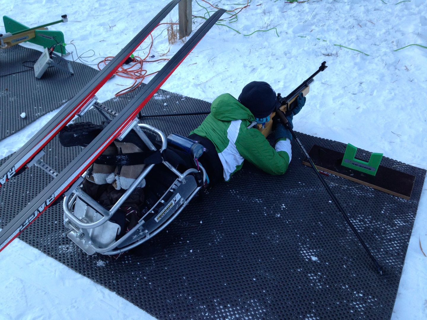 Disabled veterans hit the slopes at winter sports clinic