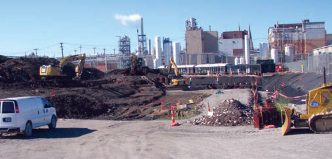 Building 101 looking west from the northeast corner - SLDS