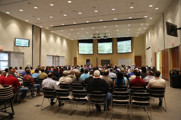 More than 140 interested contractors attended a pre-proposal conference for a contract for the Indian River Lagoon-South C-44 Reservoir & STA project Jan. 13.