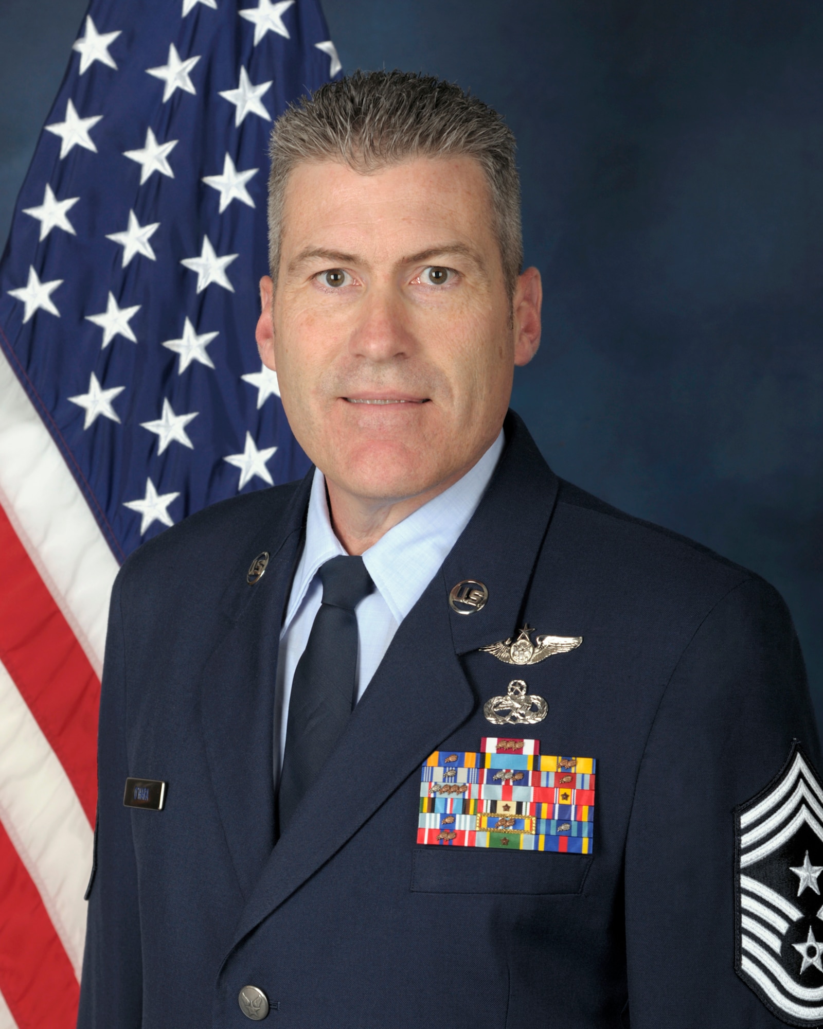 Chief Master Sgt. David O'Hara, 621st Contingency Response Wing command chief
