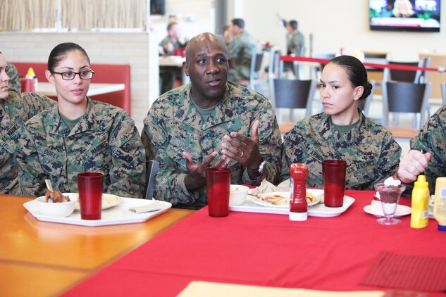 Commandant of the Marine Corps Gen. Joseph F. Dunford Jr. announced the selection of Sgt. Maj. Ronald L. Green as the next Sergeant Major of the Marine Corps, Jan. 20, 2015.