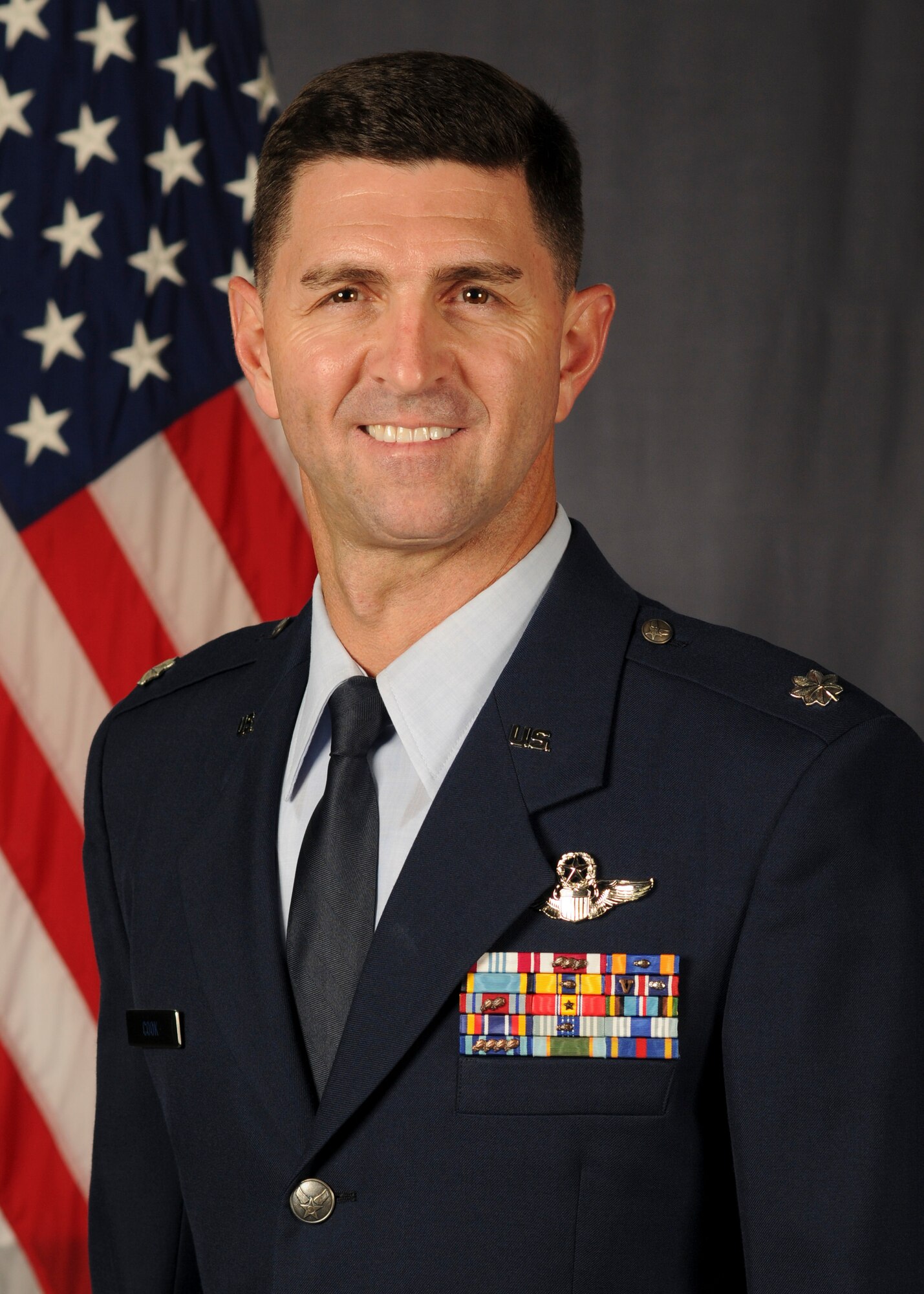Biography photo for U.S. Air Force Lt. Col. Chad Cook, 18th Wing inspector general