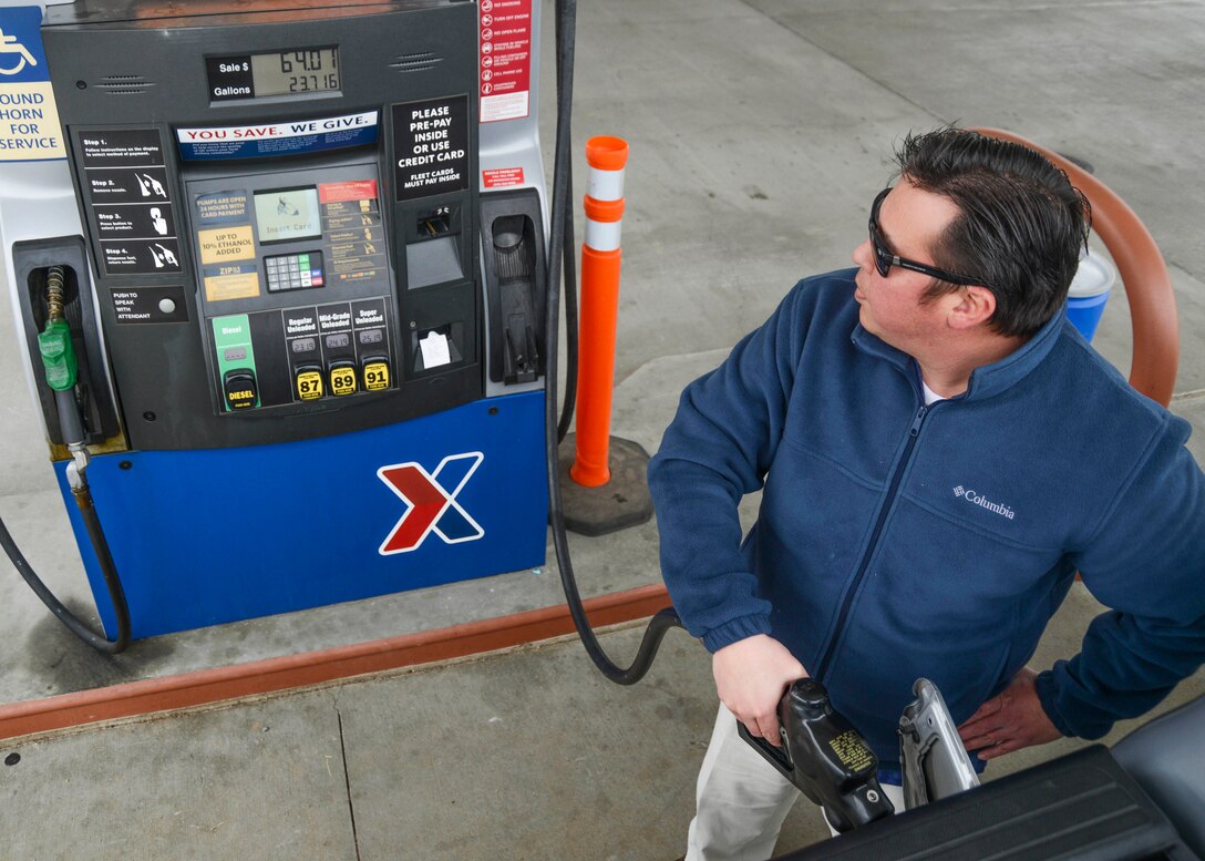 The state of California may refund taxes paid on gasoline to residents who use the gasoline while driving on a military installation. Claims must be submitted to the California State Controller’s office. (U.S. Air Force photo by Rebecca Amber) 