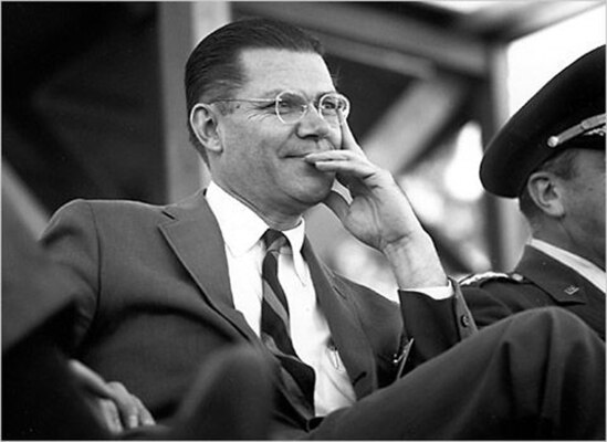 Secretary of Defense Robert McNamara, 1961. McNamara ordered the creation of DIA shortly after taking office in 1961.