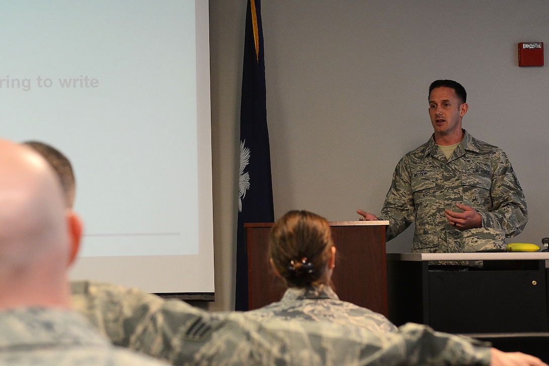 Airmen Learn To Write Bullets