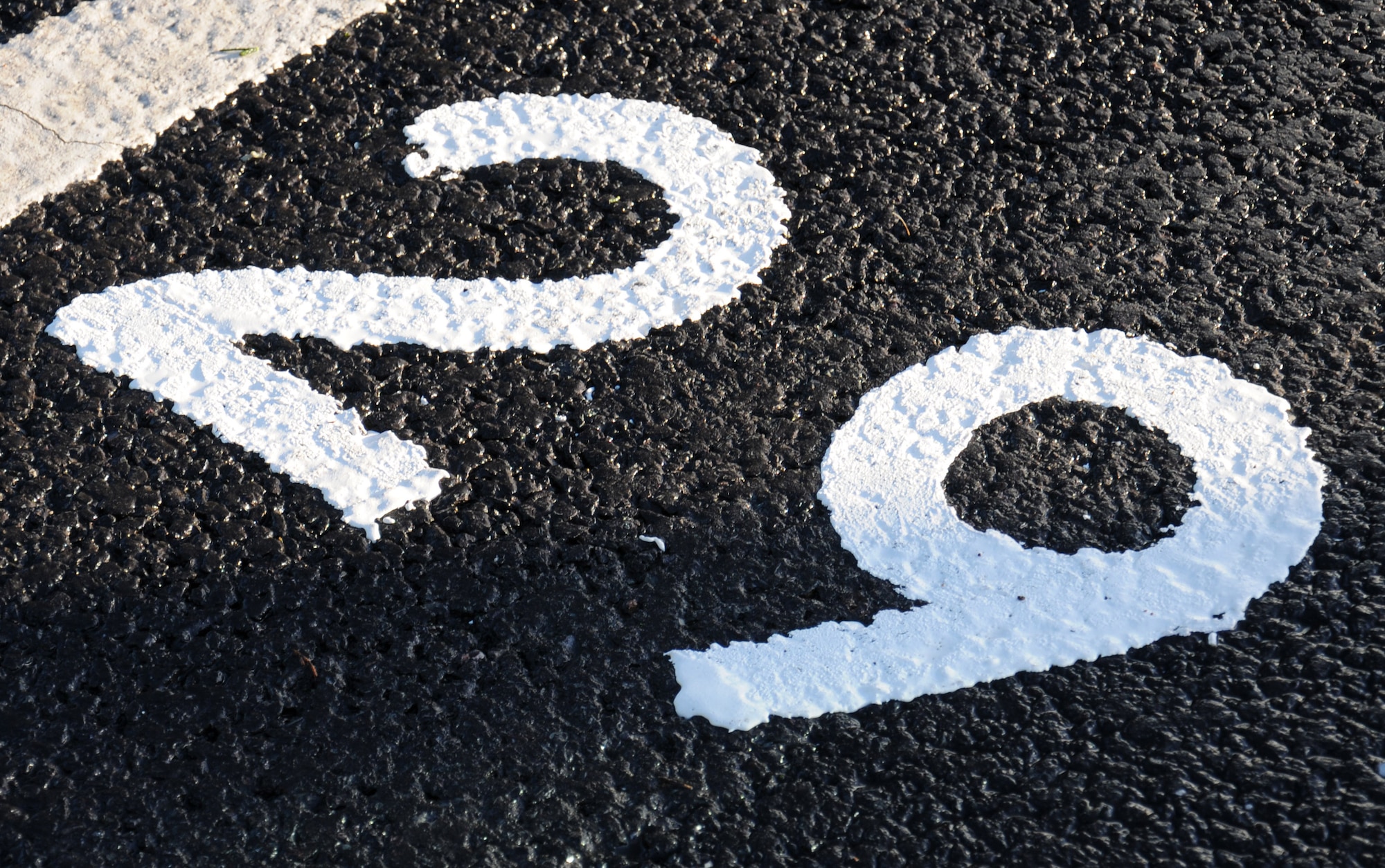 Parking spaces in the auto resale lot are numbered to allow users to know which spaces are allocated to the resale lot, and which are not Jan. 13, 2015, on RAF Mildenhall, England. The seller must bring their V5 (log book) to the 100th Force Support Squadron Bob Hope Community Center to prove ownership, the Ministry of Transport certificate if their car is more than three years old and proof of insurance. (U.S. Air Force photo by Gina Randall/Released)