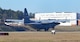 The 94th Airlift Wing C-130H departs the Dobbins runway on its way to Southwest Asia; Dobbins Air Reserve Base, Ga., Jan. 8, 2015. (U.S. Air Force photo/Brad Fallin)