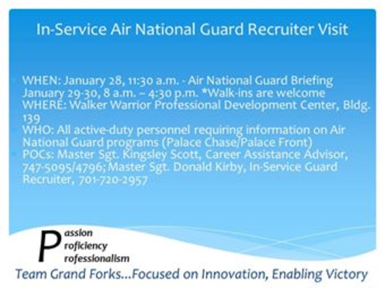 WaterCooler In-Service Recruiter visit slide