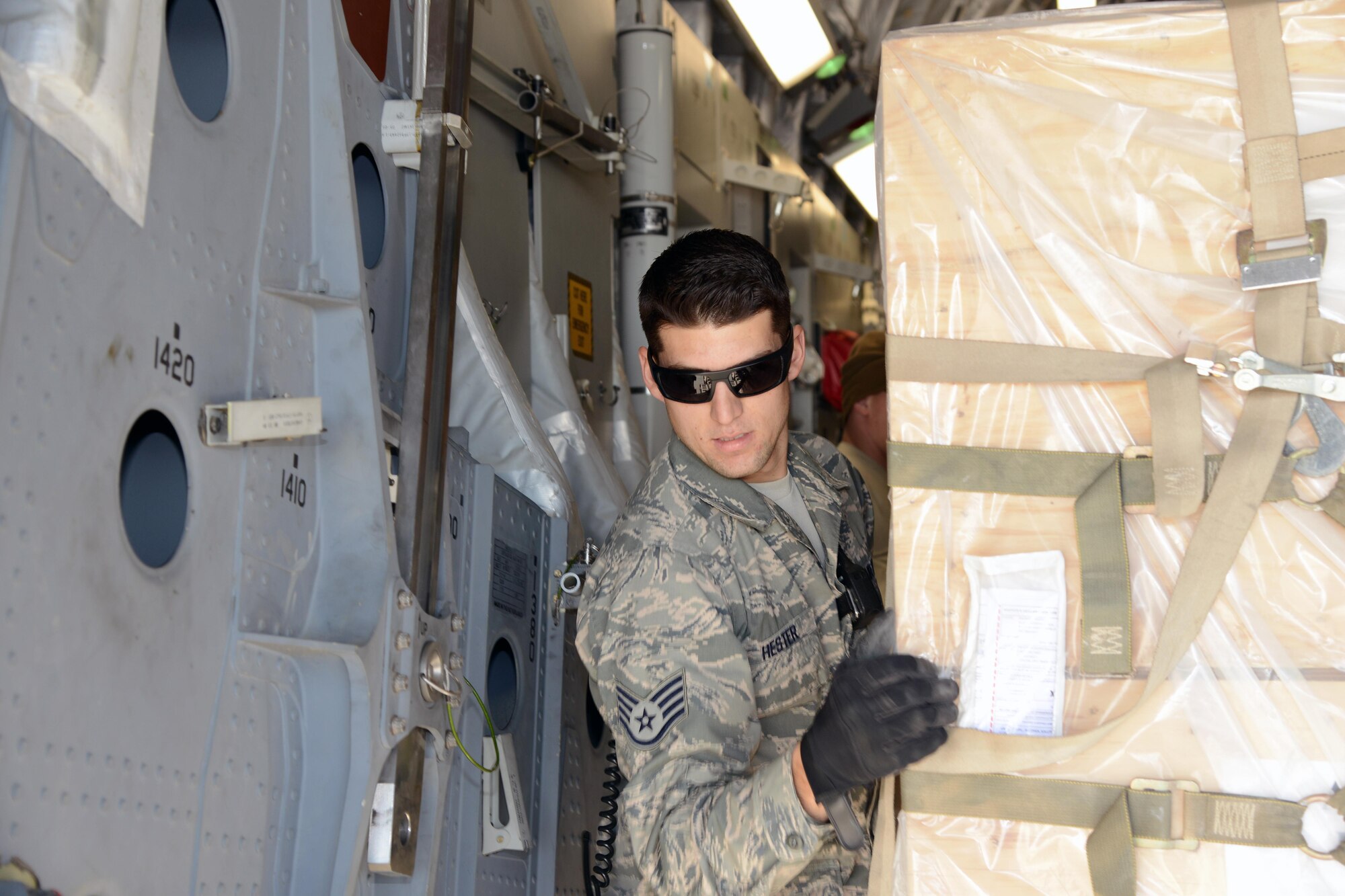 This week's Rock Solid Warrior is Staff Sgt. Robert Hester. He is the Air Terminal Operations Center senior controller with the 386th Expeditionary Logistics Readiness Controller. The Jonesboro, Ark., native is deployed from the 73rd Aerial Port Squadron at Naval Air Station Ft. Worth Joint Reserve Base, Texas.