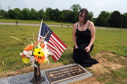 Army Spc. Josh Farmer of the Arkansas National Guard on his last family vacation in Branson, Mo., on July 3, 2009. Farmer killed himself on Sept. 20, 2009. Farmer's death resulted in a stronger focus on helping servicemembers in need.