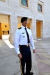 Army Staff Sgt. Jim Greenhill, National Guard Bureau military photojournalist, at the U.S. Embassy in Amman, Jordan, on Oct. 29, 2009.