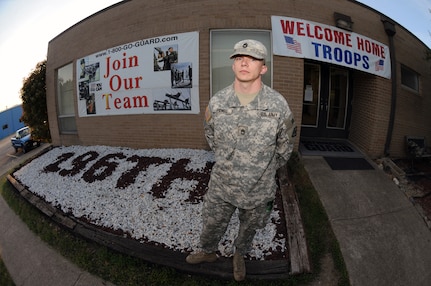 Two fellow Soldiers saved the life of full-time Arkansas Army National Guard Sgt. 1st Class James Powell, seen here outside a readiness center in Hot Springs, Ark., on April 15, 2010, when they went to his home, found him hanging from the ceiling and cut him down. Intervention at the first signs of trouble and having experts who are available to listen are crucial to helping troubled Soldiers before they ever reach that point, Powell said. "Somebody who's borderline suicidal, the last thing they need to do is be talking to answering machines all day," he said. "All that does is push you over."